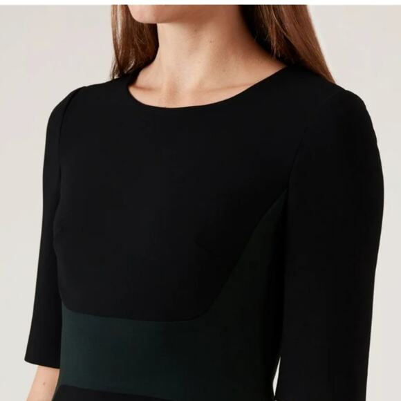 HOBBS Etoile Colorblock Sheath Dress Size 8 - Picture 2 of 6